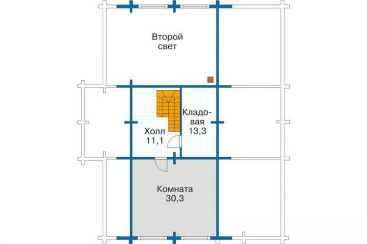 Дом из клееного бруса Такома, 4 Дом из клееного бруса Такома, 4