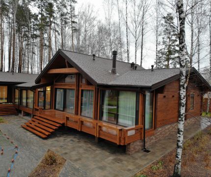 Дом из клееного бруса Вильнюс Дом из клееного бруса Вильнюс – строительство под ключ по выгодной цене в  | Кадрин
