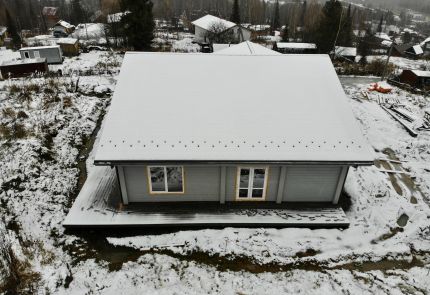 Дом из клееного бруса в поселке Шерегеш, 4