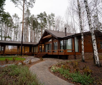 Дом из клееного бруса Вильнюс Дом из клееного бруса Вильнюс – строительство под ключ по выгодной цене в  | Кадрин