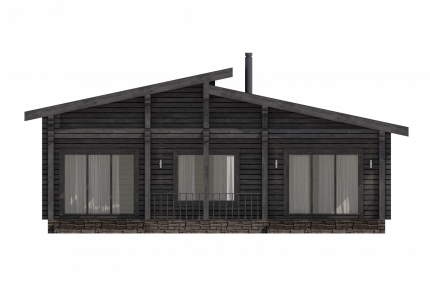 Дом из клееного бруса Белград, 3