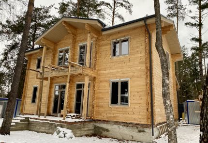 Дом из клееного бруса Домодедовский район, 2