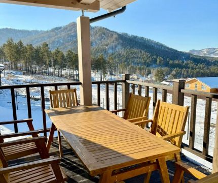 Дом из клееного бруса в Республике Алтай