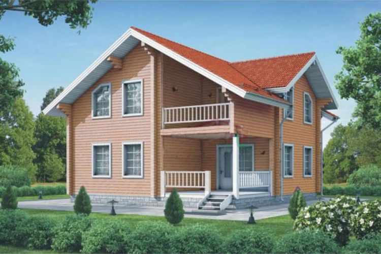Дом из клееного бруса Ирвинг Дом из клееного бруса Ирвинг